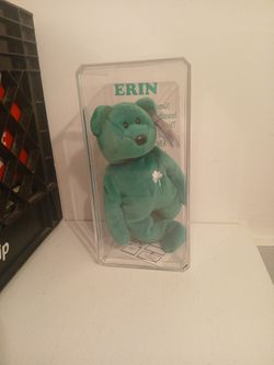 1997 Ty Beanie Babie Erin In Case