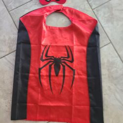 Spiderman Costume-cape & mask