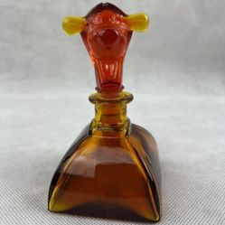Vintage RARE Disney Tigger Empty Perfume Bottle - Amber