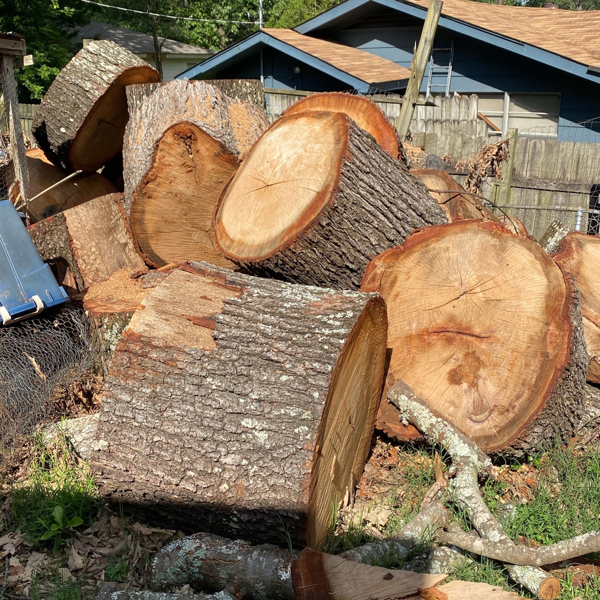 Come Pick Up Your Log For A Center Table Or Dinning Room Table.  