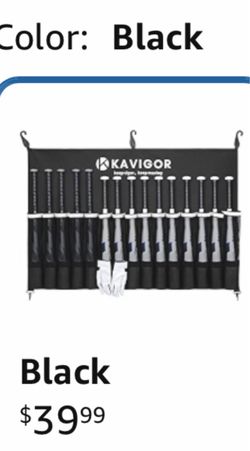 baseball bat organizer