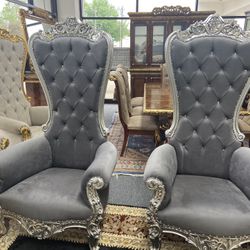 2 King Chairs 