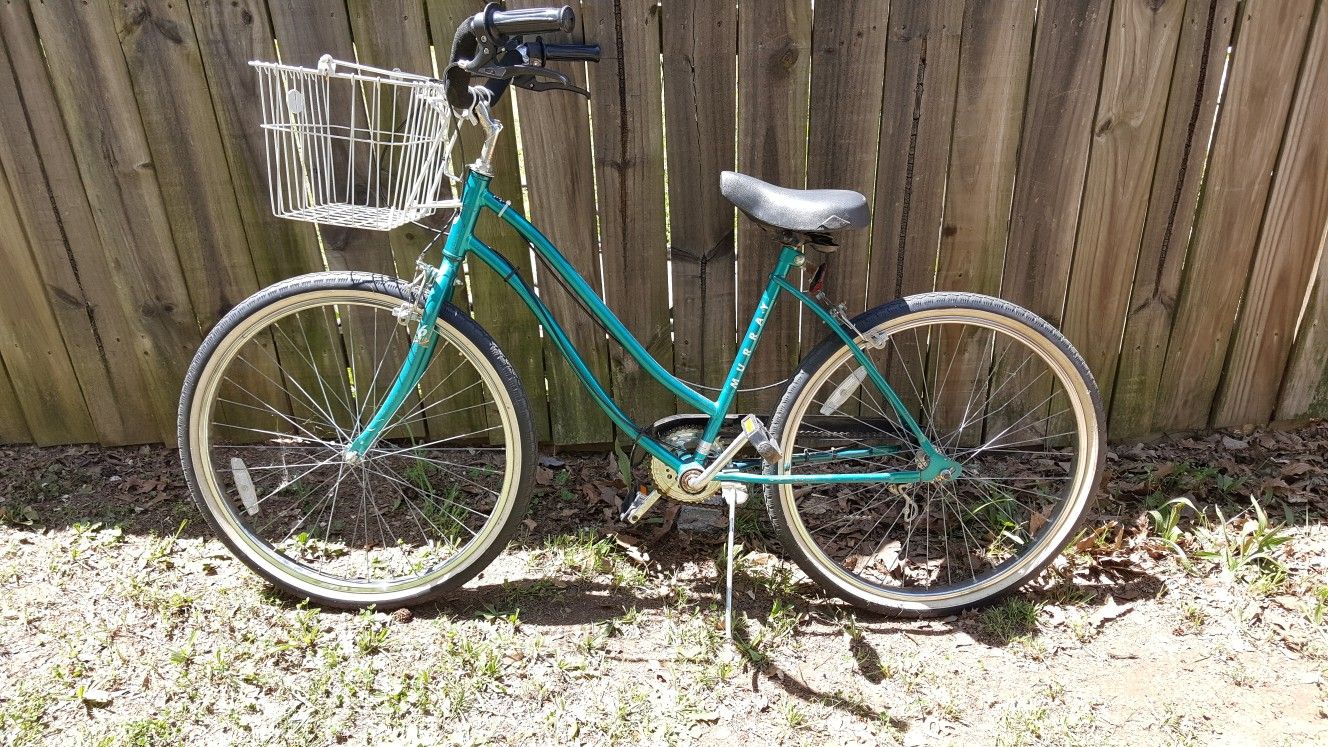 Vintage Murray Beach Comber 6 Speed Ladies Cruiser Bike