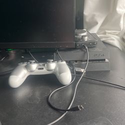 PS4 And Controller 