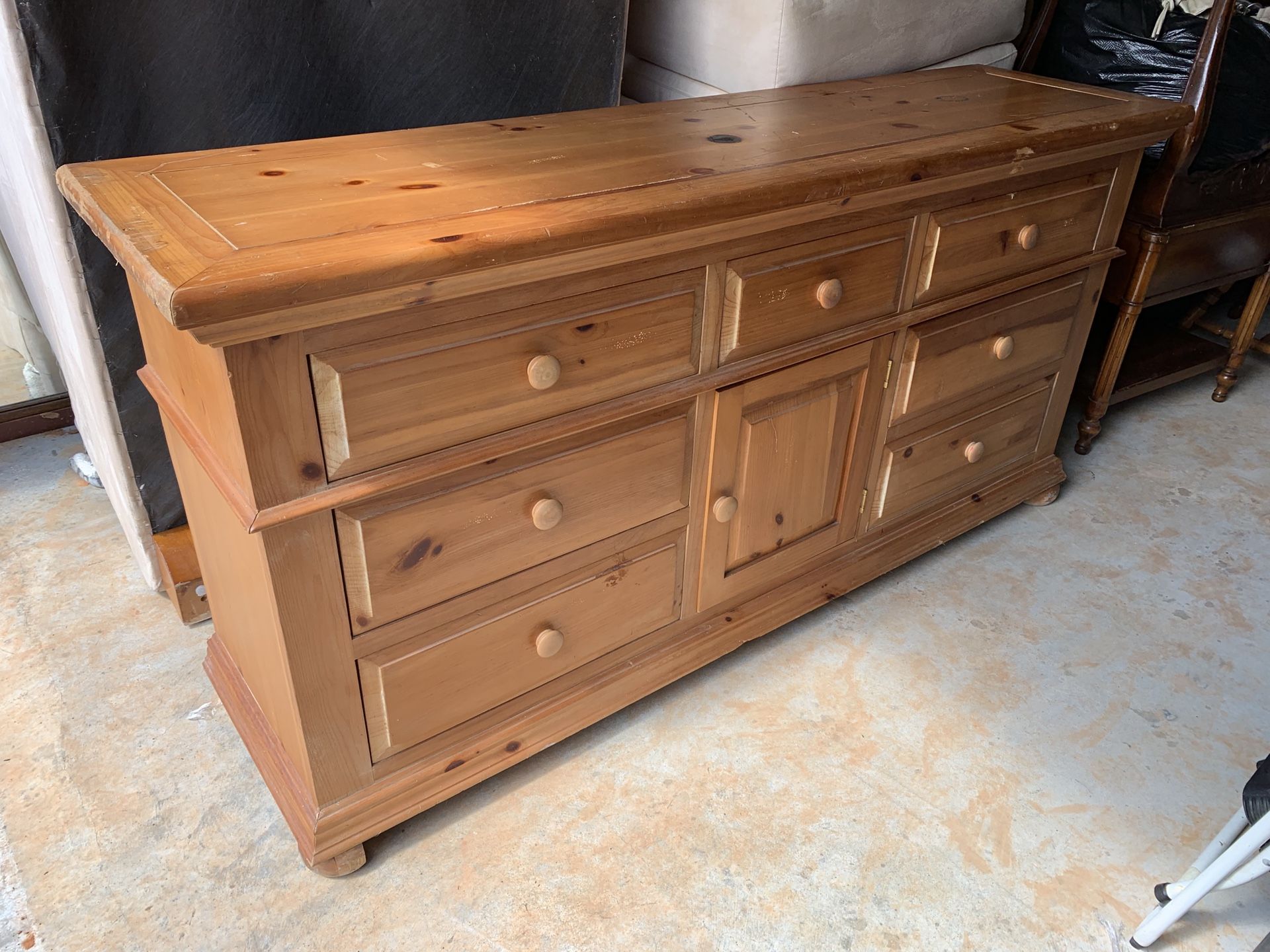 Solid wood dresser for Sale in Cushing, TX OfferUp