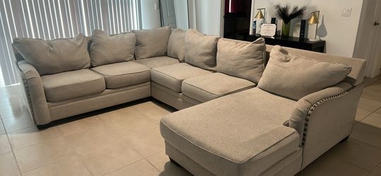 Grey sofa