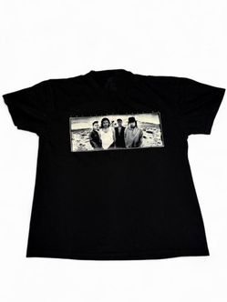 Y2K U2 Band T Shirt The Joshua Tree Europe 1987 Tour Graphic T-Shirt Black Vintage Style - Size XL #emo #grunge     Tags: emo grunge #bandtee #band t 