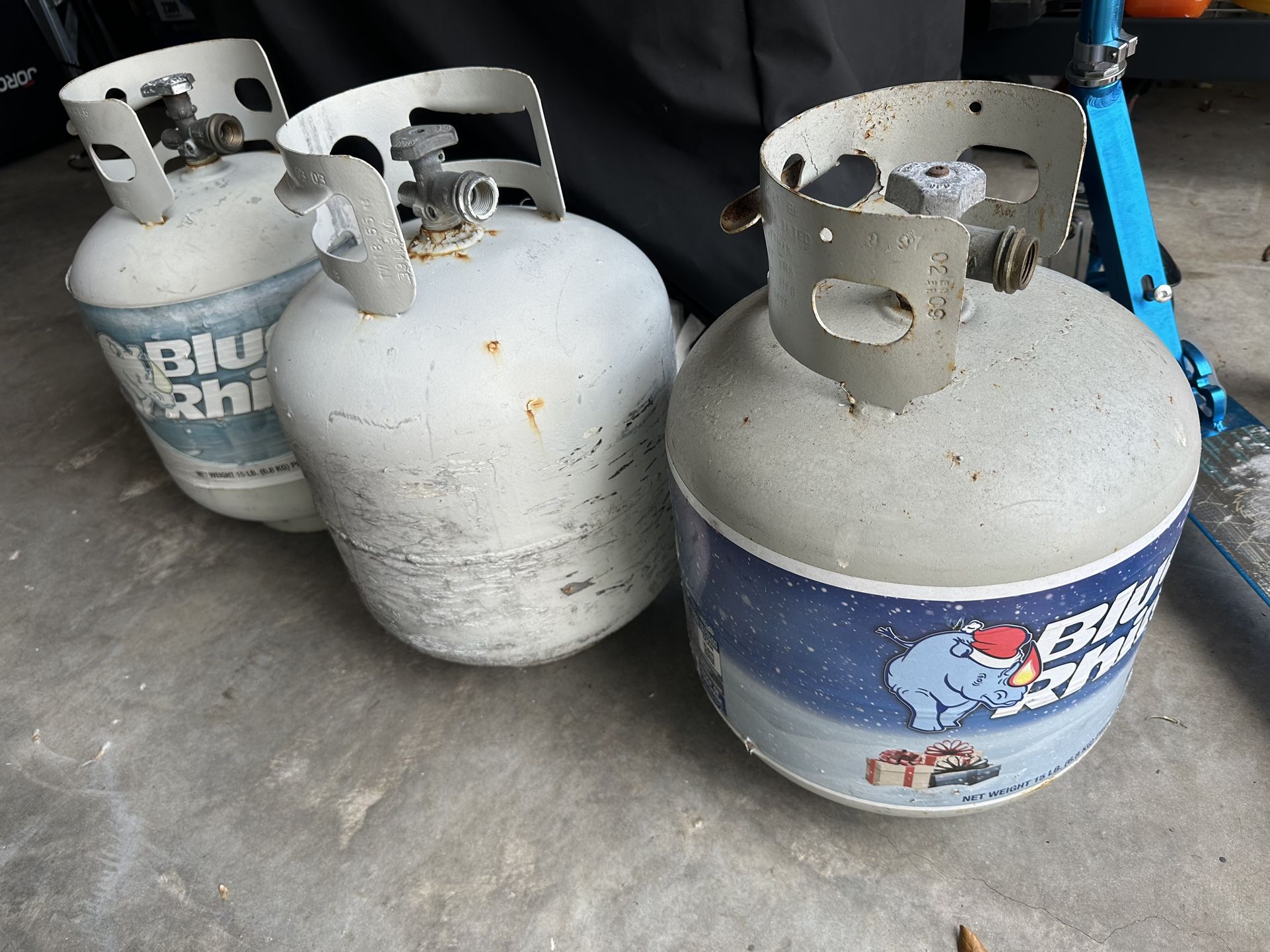 2 Propane Tanks