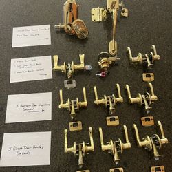 Door Handles With Dead Bolts