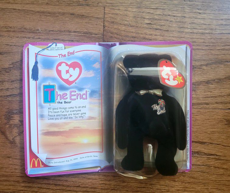 McDonald's Ty Beanie Baby THE END