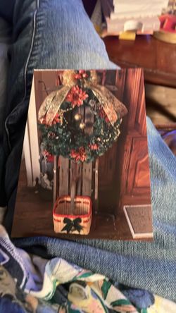 Decorated Antique Flexible Flyer Sled Xmas 