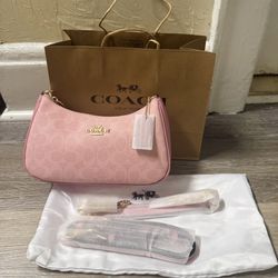 Coach Pink Handbag Teri