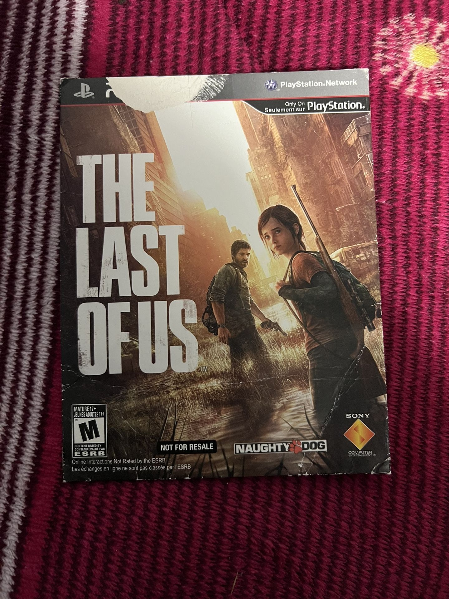 The Last Of Us For PlayStation 3
