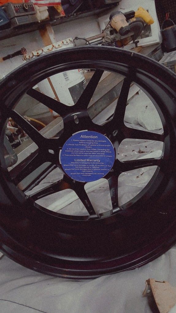 Rohana Rxf11 20×10 40 Mm Rim,gloss Black