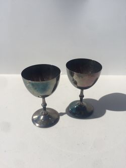 Metallic Wine Glasses
