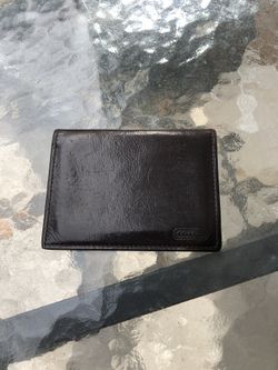 Vintage ID men’s coach wallet