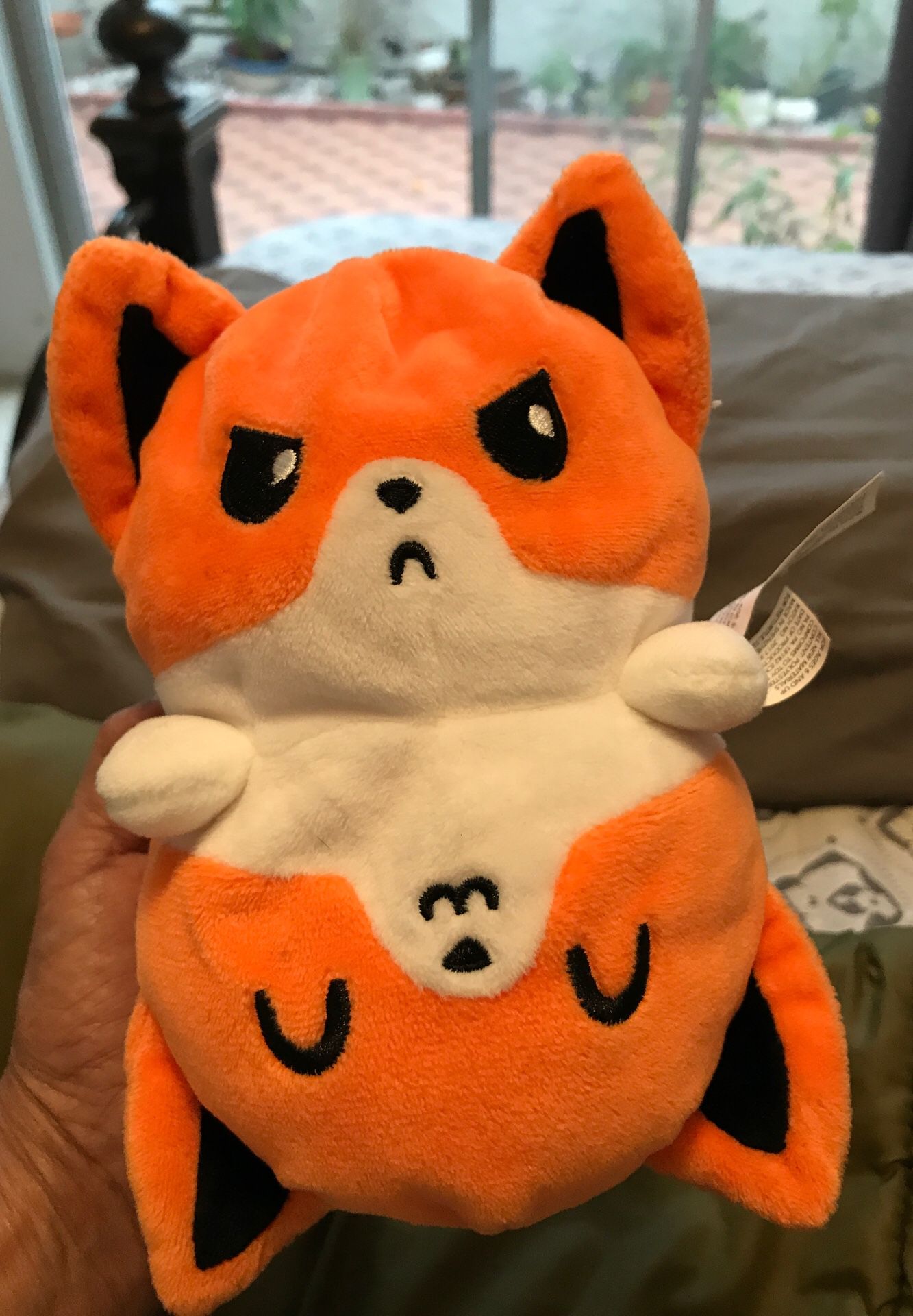 7” Teeturtle fox stuffed animal $4.00