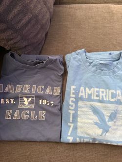 American Eagle Graphic T-Shirts Bundle of 2