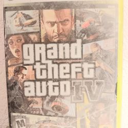 XBox 360 Grand THEFT AUTO 4 Game