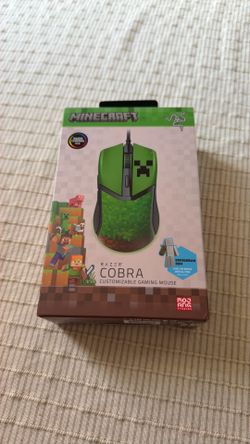 Minecraft Razer Cobra customizable gaming mouse
