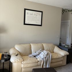 Leather Couch 3-seater from gates Furniture