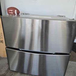 Universal Laundry Pedestal ( Graphite Steel ) with Storage Drawer