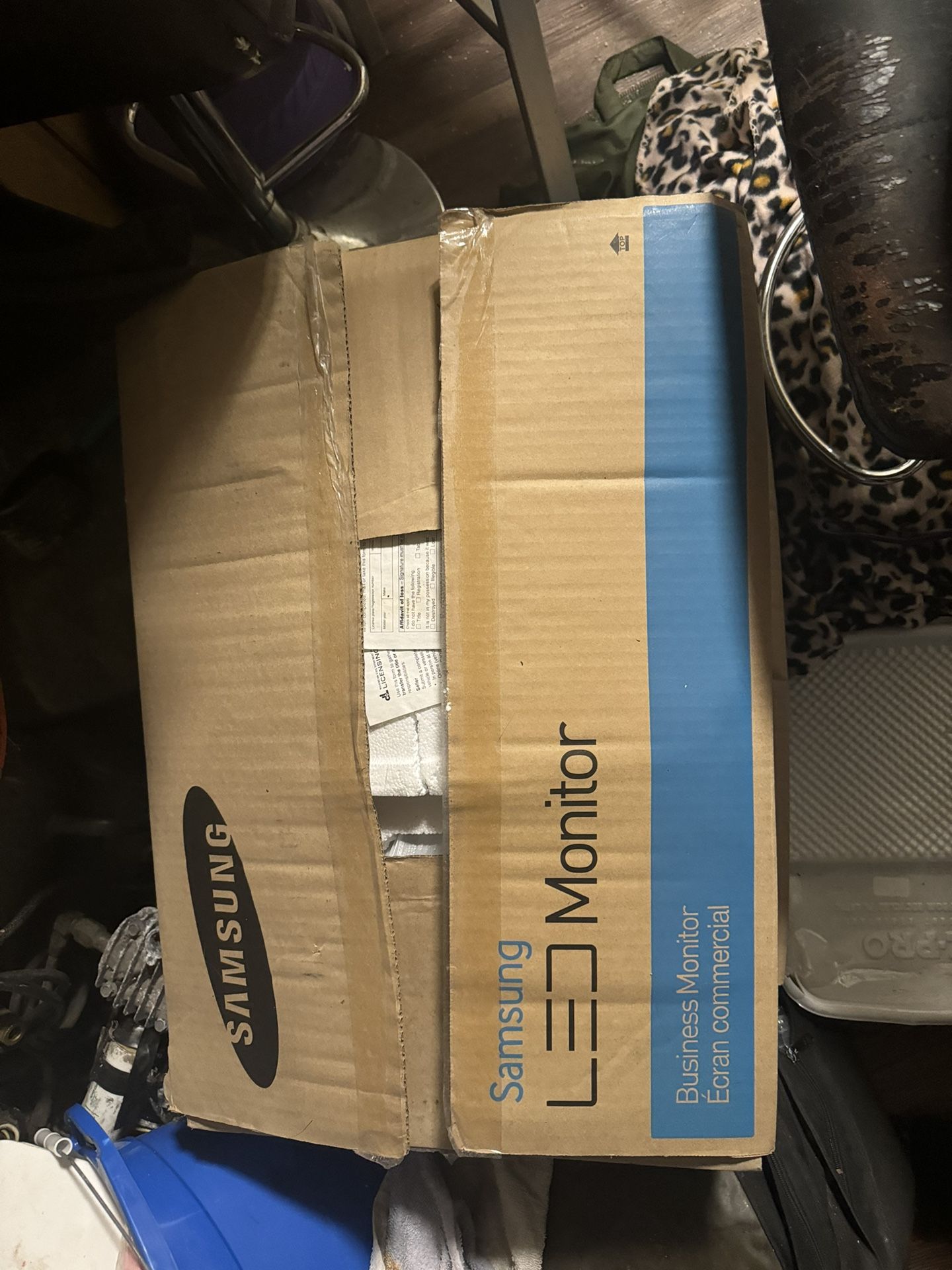 Monitor Along With A Keyboard And Mouse $