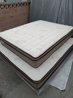 Full Size Mattress Pillow Top New