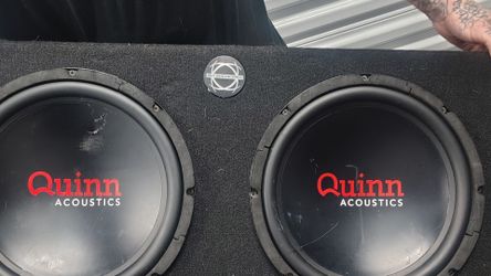 12 inch Speakers w/the BOX