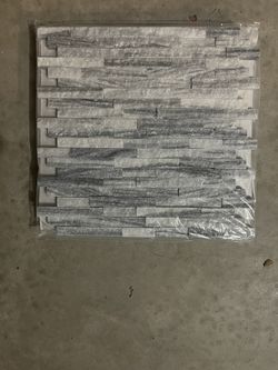 Rock Ridge Mountain Gray Split face Marble Ledger Panel