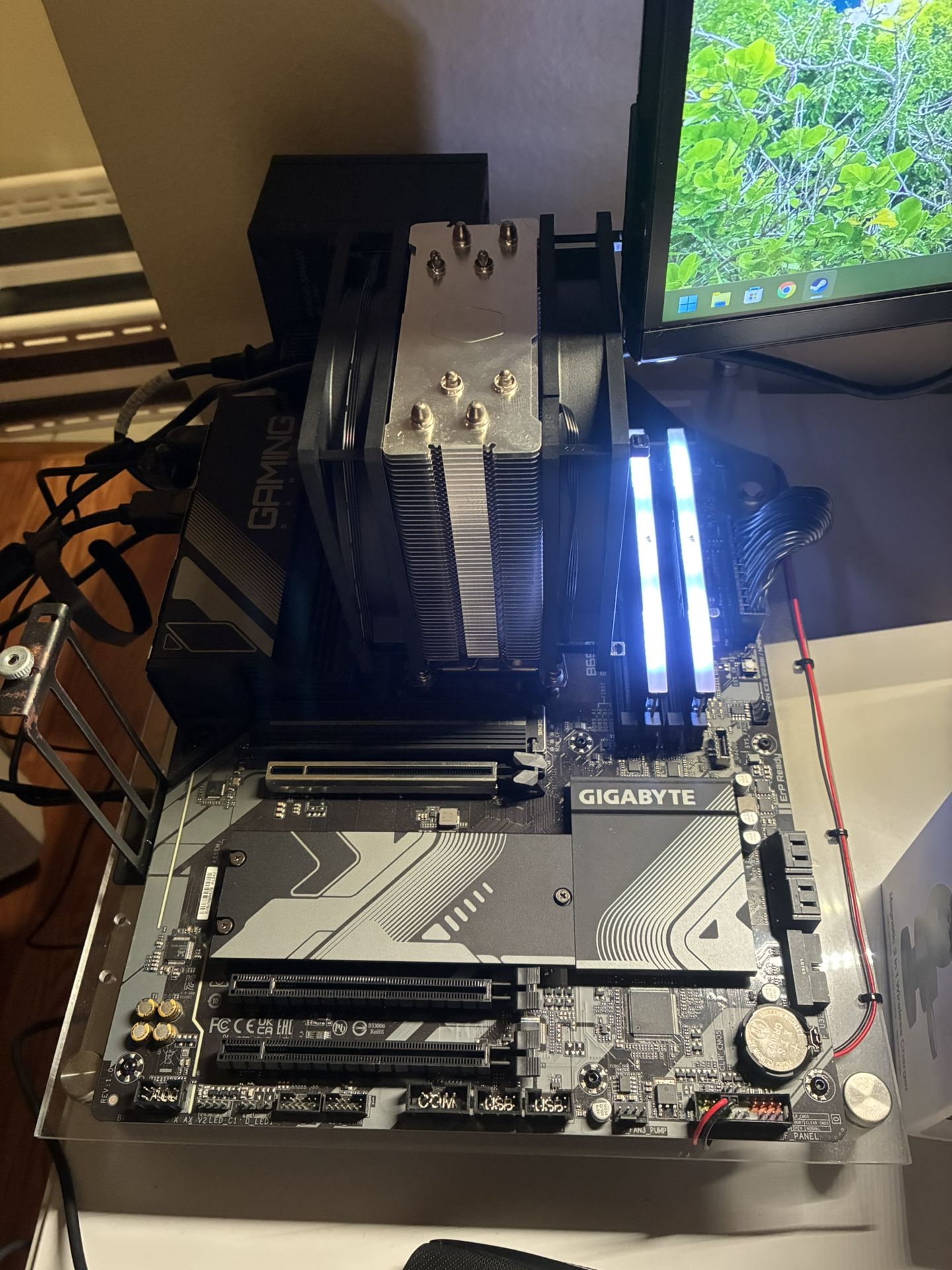 AMD AM5 Ryzen 7700 test bench
