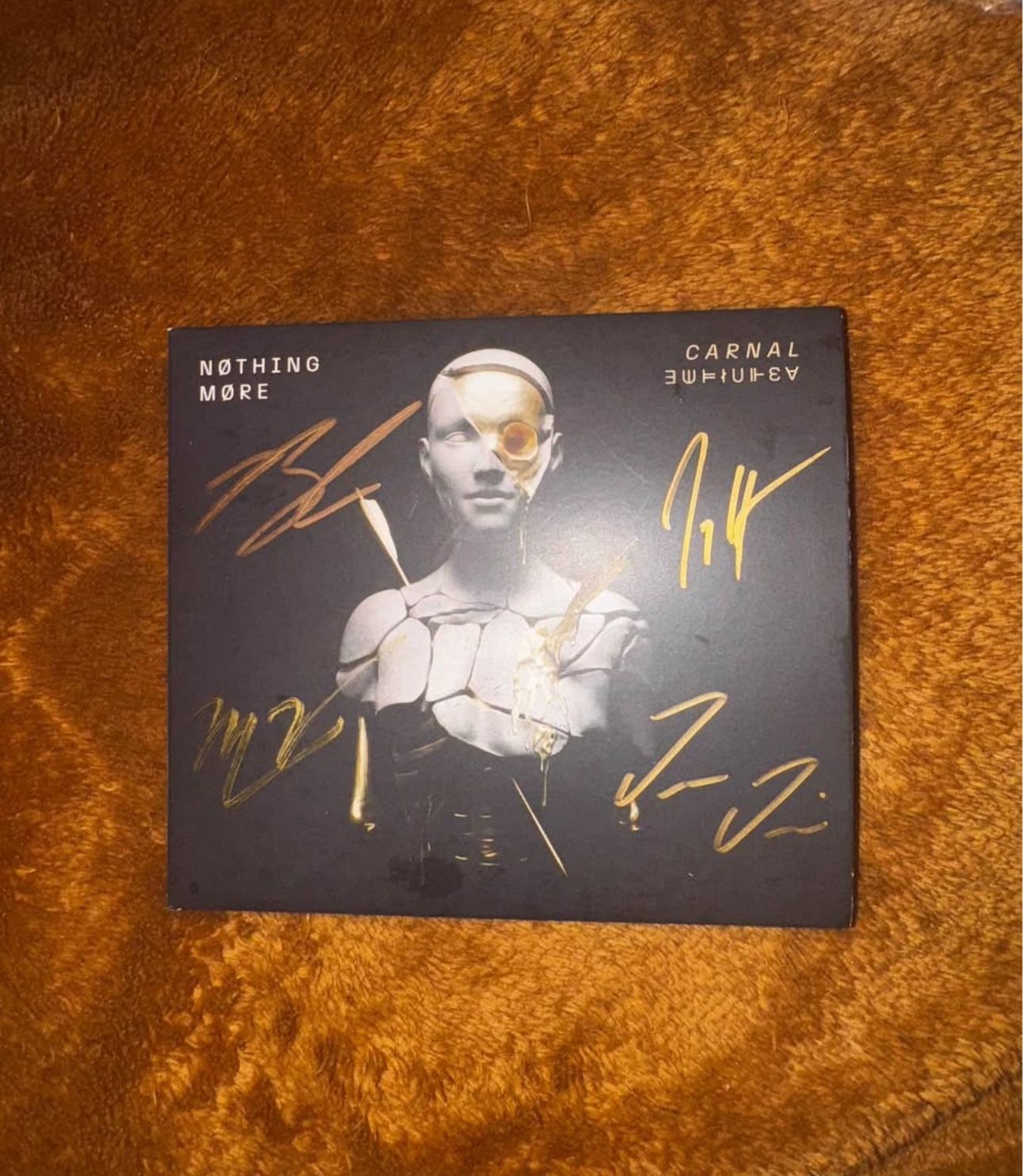 Nothing More Carnel CD Signed