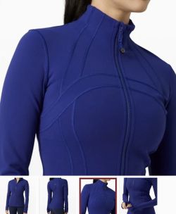 NWT Lululemon Define Jacket Larkspur Blue(size 6) for Sale in