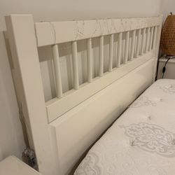 Full Bed Frame Plus Mattress 