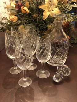 Crystal Wine Service Set