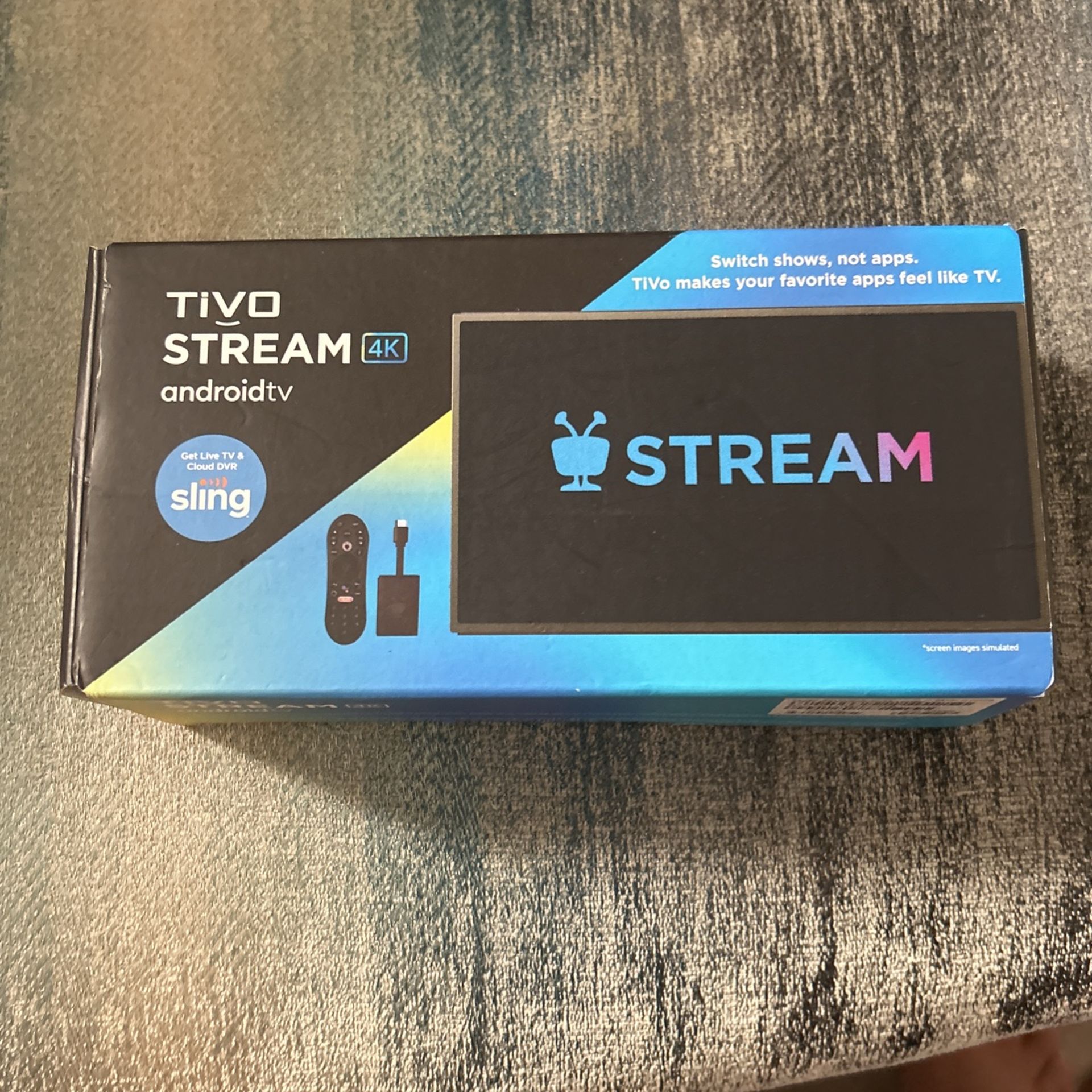 TiVo Stream 4K Streaming Device.