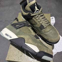 Jordan 4 SE Craft Olive Retro Size 9
