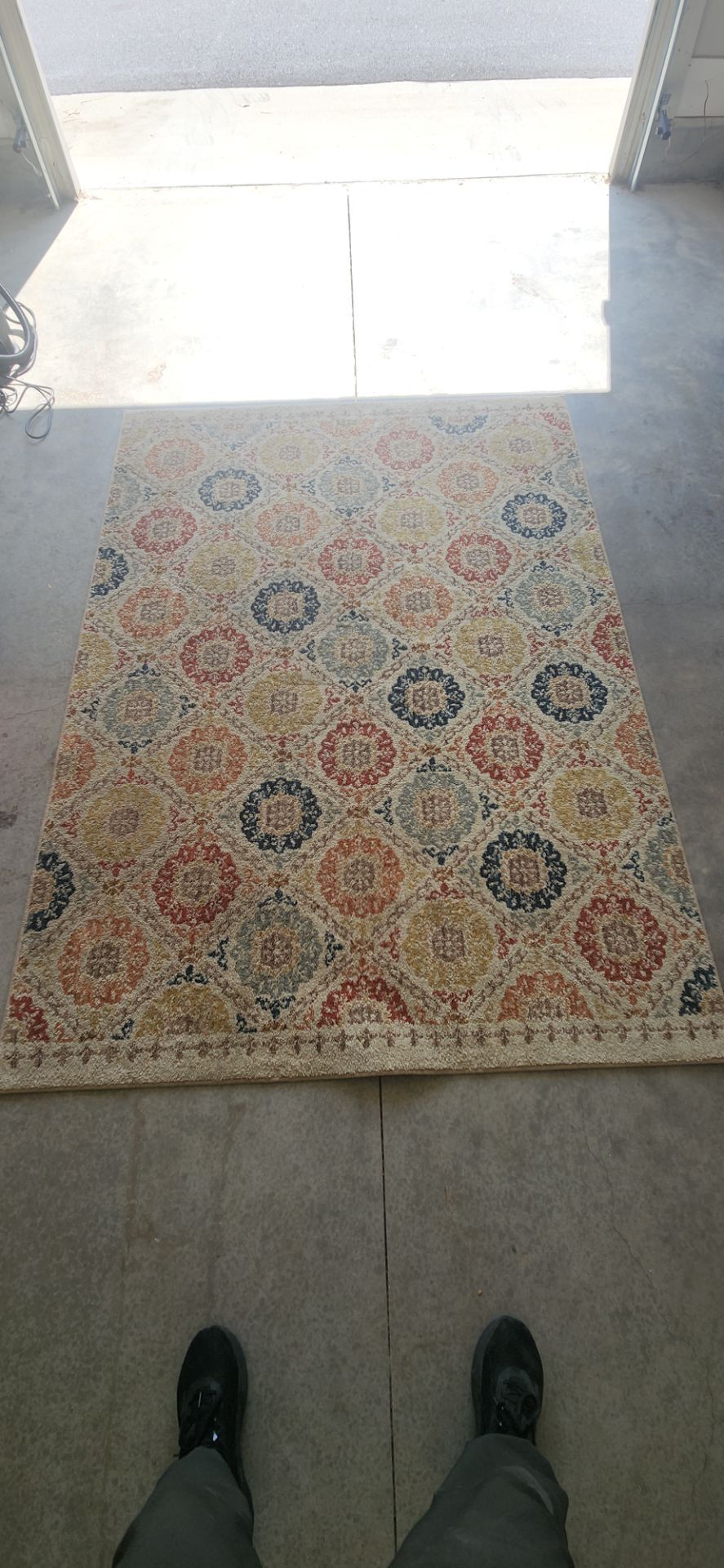 4x6 Boho Multicolor Area Rug – Cozy Accent