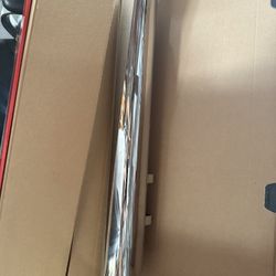 Stock Harley slip on exhaust pipes