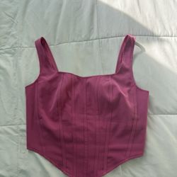 Pink Corset Top 