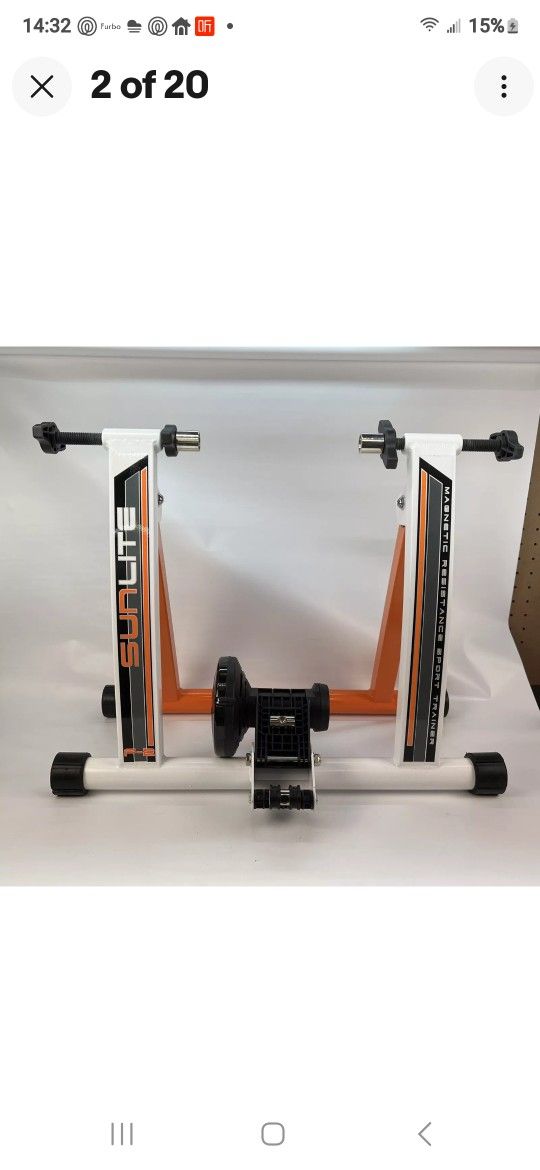 Sunlite F-2 Sport Trainer Magnetic Resistance Indoor Exercise Bicycle Stand