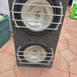 Car/truck Amplified Speaker Box 12” Speaker 