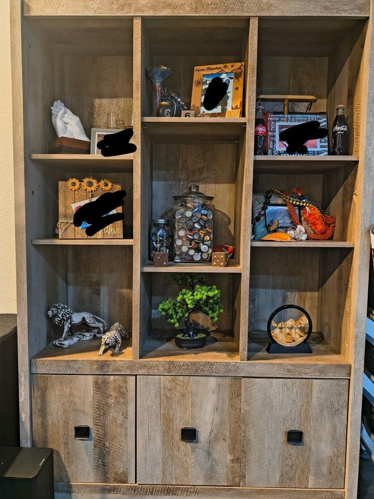 Storage Wall Cabinet / Sauder Cannery USED