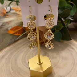 Elegant Earrings| Aretes Elegantes 🛍️🛍️🛍️Oro laminado 18k