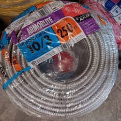 New MC Metal Clad Cable 12/3 250ft