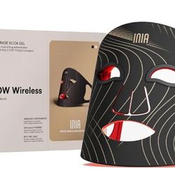 INIA-GLOW- WIRELESS LED LIGHT THERAPY FACE MASK