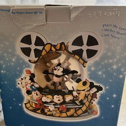 Mickey Through The Years Snowglobe