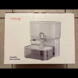 Wireless Cat Water Fountain No Filters Wastewater Separation FEELNEEDY Stainle