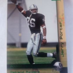 Jerry Porter Rookie Card