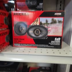 Kicker 4x6 Speakers 